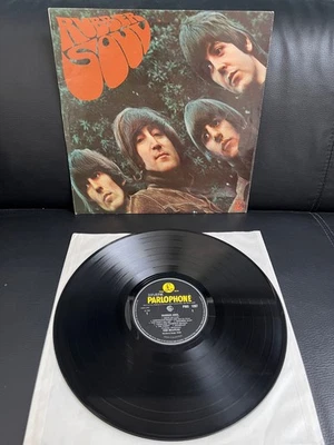 BEATLES/RUBBER SOUL-LP-Vinyl:G/ Cover:VG / 2nd.UK Mono Press 1965/ XEX 579-4 - Bild 1 von 4