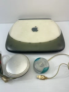Clamshell vintage Apple iBook G3 M2453 con cargador y mouse - Imagen 1 de 18