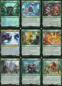 Magic The Gathering Final Fantasy 9 Cards Green Bundle Pack 1 Foil Top Left #6 - Picture 1 of 1