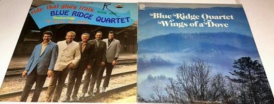 2 Lp Lot Blue Ridge Quartet Ride The Glory Train/Wings Of A Dove Vinyl 22B11 Foto 1 de 2