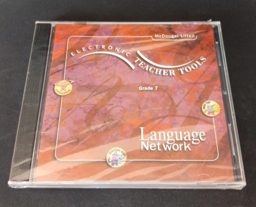 McDougal Littell Language Network Electronic Teacher Tools Grade 7 (PC, SEALED) - Image 1 of 4