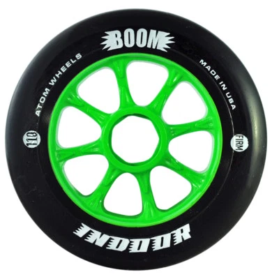 Atom Wheels BOOM Indoor Inline Speed Wheels 90, 100 & 110mm, Firm & XFirm - Image 1 of 2