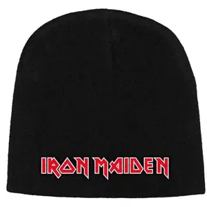 Iron Maiden Logo Official Beanie Hat - Picture 1 of 1