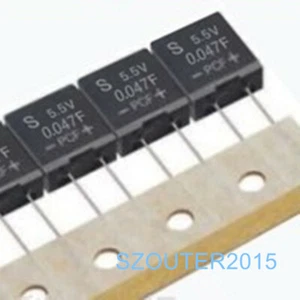 5 piezas Supercondensador Faradio Condensador 5,5 V 0,047F DA5R5473 10,5*9,5*5 - Imagen 1 de 1