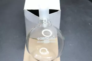 500 mL 24/40 Single Neck Heavy Wall Round Bottom Flask Chemglass CG-1506-20 RBF - Picture 1 of 3