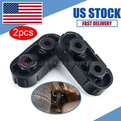 2 colgadores de escape silenciadores para 99-17 Chevy Silverado 1500 suspensión aislante de montaje Foto 1 de 4