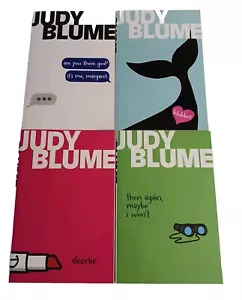 Judy Blume Set Of 4 Paper back books, NEW current modern edition - Foto 1 di 12