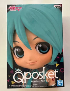 Banpresto Hatsune Miku Ver. A Q Posket Figurine - New - Picture 1 of 6