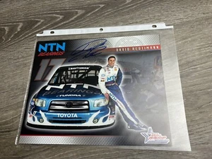 nascar david reutimann autograph darell Waltrip Motorsports Toyota Bin 22 - Picture 1 of 2