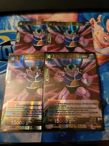 KING COLD FATHER OF THE EMPEROR Dragon Ball Super Card Game BT1-091 full set - Picture 1 of 1