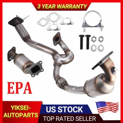 EPA Catalytic Converter Set Fits 2010 2011 Cadillac SRX 3.0L Bank 1 & 2 Foto 1 de 4