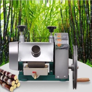 Comercial MÁQUINA EXPRIMIDORA DE CAÑA DE AZÚCAR MOLINO PRENSA EXTRACTORA Engranaje de acero inoxidable TN - Imagen 1 de 5