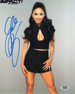 Gail Kim TNA Impact WWE Signed Autograph 8x10 Photo #6 w/ PSA COA - Picture 1 of 2