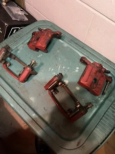 91-93 MITSUBISHI 3000GT VR4 AWD SET OF 2 REAR LEFT & RIGHT BRAKE CALIPER OEM - Picture 1 of 2