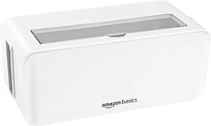 Kabel Ordnung Box zum Verstecken und Organisieren von Kabeln klein weiß modern - NEU - Bild 1 von 1