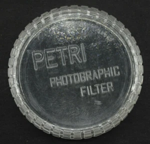 Petri - Empty Plastic Case Fits ~ 56mm Filter - Used - C1561 - Picture 1 of 2