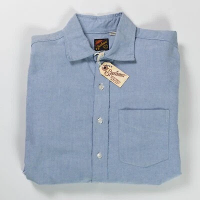 CAMISA MISTER FREEDOM ARISTÓCRATA RIBETE ORILLO TELA OXFORD AZUL CHAMBRAY LS S Foto 1 de 4