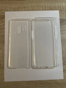 Handyhülle Samsung Galaxy S9 transparent hinten und vorne - Zdjęcie 1 z 2