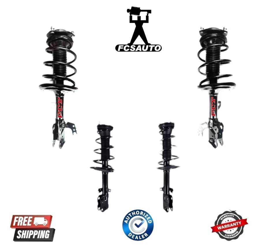 NUEVO KIT DE SUSPENSIÓN COMPLETO PREMIUM GENUINO FCS apto para Toyota Camry 12-14 Foto 1 de 1