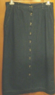 Cabin Creek джинсовой ткани Jean юбка 10 P 100% хлопок - Изображение 1 из 3