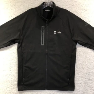 The North Face Men’s Fleece Lined Soft Shell Full Zip Jacket Black  Size Large - Picture 1 of 14