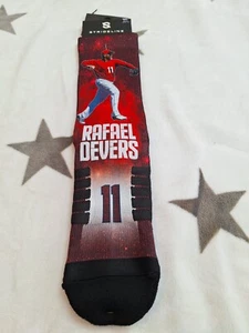 STRIDELINE MLB RAFAEL DEVERS PLAYERS CHOICE SOCKS SIZE MENS ML M 8-12 W 9.5-13.5 - Picture 1 of 7