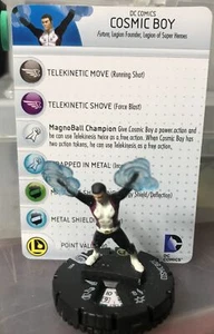 Heroclix DC Superman Cosmic Boy 001 Legacy Card Ready Legion Super-Heroes - Picture 1 of 1