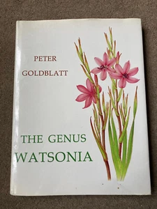 The Genus Watsonia: A Systematic by Peter Goldblatt - Imagen 1 de 7
