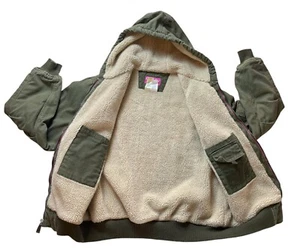 Green Walls Barn Chore Coat Work Jacket Girls Large 12/14 Preowned - Picture 1 of 14