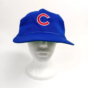 Vintage Chicago Cubs SnapBack MLB Hat Twins Cap Blue - Picture 1 of 8