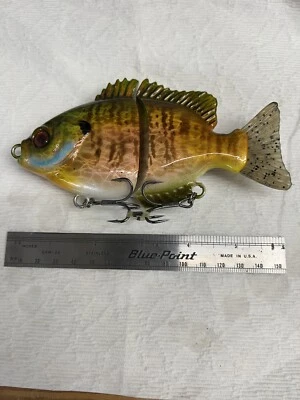 Señuelo de pesca articulado pintado personalizado Evergreen Bream Slide color Bluegill🍒 Foto 1 de 2