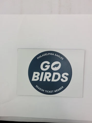 Philadelphia Eagles Go Bird Season Ticket Member Magnet Cover