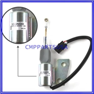 24V Absperrmagnetventil 3991168 SA-4941-24 3964628 J932530 für Cummins Motor - Bild 1 von 5