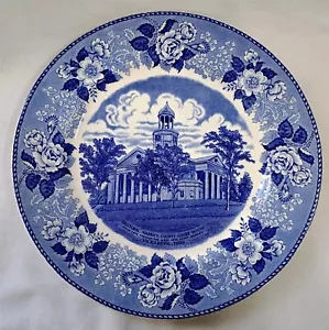 Vintage Historic Warren County Court House Vicksburg, MS Plate Jonroth England - Picture 1 of 3