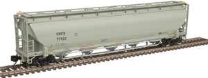 Atlas Master N Scale CEFX #77214 Trinity 5660 Cu Ft Covered Hopper 50-004-318 - Picture 1 of 1