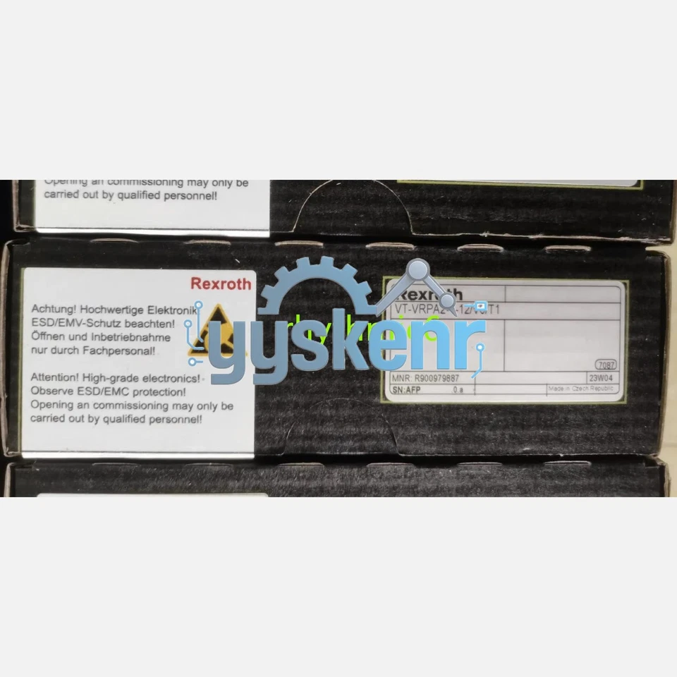 Brand New Rexroth R900979887 VT-VRPA2-1-1X/V0/T1 amplifier board FedEx or DHL - Image 1 of 1