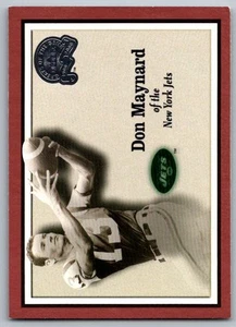 2000 Fleer Greats of the Game Don Maynard New York Jets #8 - Picture 1 of 2