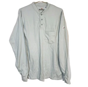 Bulwark FR IQ Long Sleeve Flame Resistant Work Shirt Sz M Regular - Picture 1 of 5