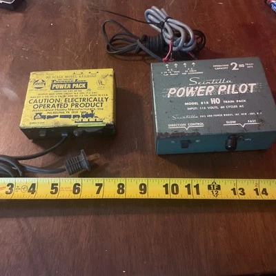 VINTAGE WORKING SCINTILLA POWER PILOT HO & THUNDER LINE POWER PACK - Image 1 of 4