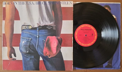 Bruce Springsteen Born In The USA 1984 Columbia QC38653 Vinyl LP Vintage Record  - Image 1 of 4