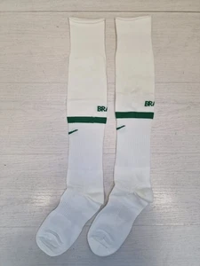 10311 Nike Brasile Nazionale Calza Calzettoni Calzettone Socks - Picture 1 of 3
