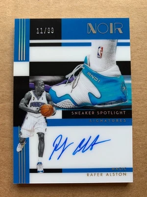 Rafer Alston 2024-25 Panini Noir Sneaker Spotlight Autograph Auto Acetate /99 - Image 1 of 2
