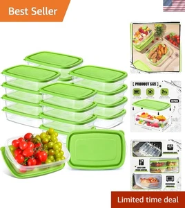 Debbie Meyer GreenBoxes, Contenedores de Almacenamiento de Alimentos con Tapas, 18 Piezas, Verde - Imagen 1 de 9