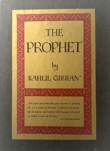 Der Prophet von Kahlil Gibran Hardcover & Schuber 1972 Sechzehnter Druck - Bild 1 von 6