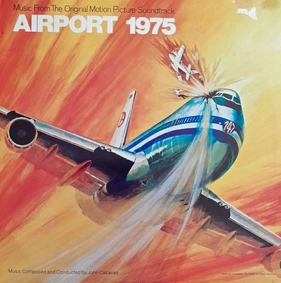 AIRPORT 1975 John Cacavas Vinyl LP Movie Soundtrack - Image 1 of 2