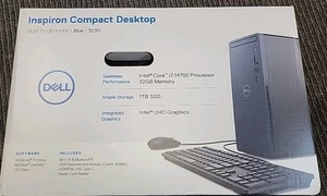 Dell Inspiron Desktop 14th Gen Intel Core i7-14700 32 GB RAM 1 TB SSD WIN 11 - Picture 1 of 6