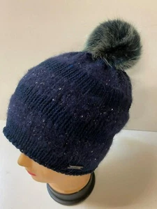 Original Norton Damen Bommelmütze Pompon Mütze Wintermütze 7422K blau (8) - Picture 1 of 2