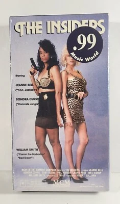 The Insiders VHS 1989 Jeanne Bell Sondra Currie William Smith Cult *NEW SEALED* - Image 1 of 4