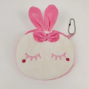 GIRLS KIDS COIN PURSES ANIMAL ZIP WALLET SUEDE material 4" - Picture 1 of 4
