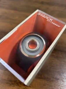 Philippe Starck O-ring Watch Black band With box Dead battery - Picture 1 of 5